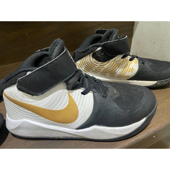 Lot of 3 youth Nike Vapor X Team Hustle D9 Mid Blk Metallic Asics New G8 tennis - Picture 16 of 16